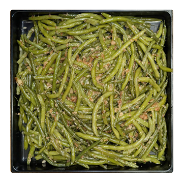 GARLIC STRING BEANS (tray)